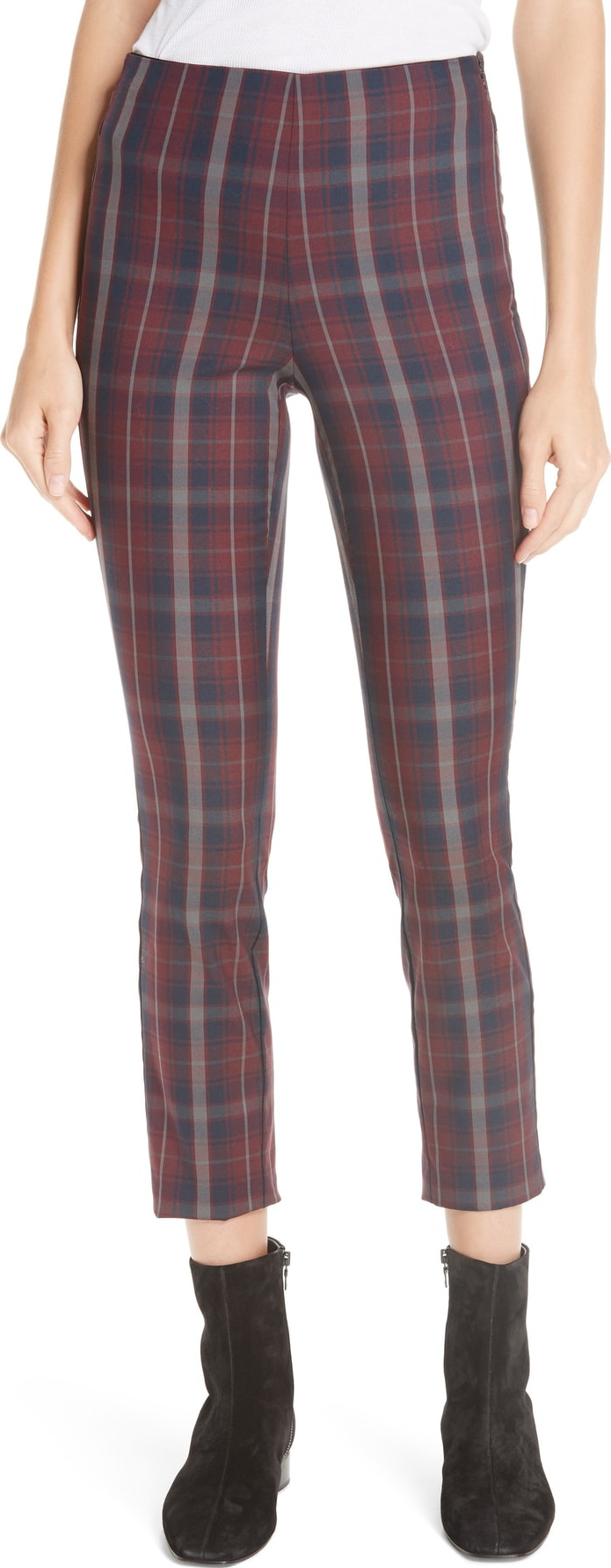 Rag & Bone Simone Plaid Yoke Pants