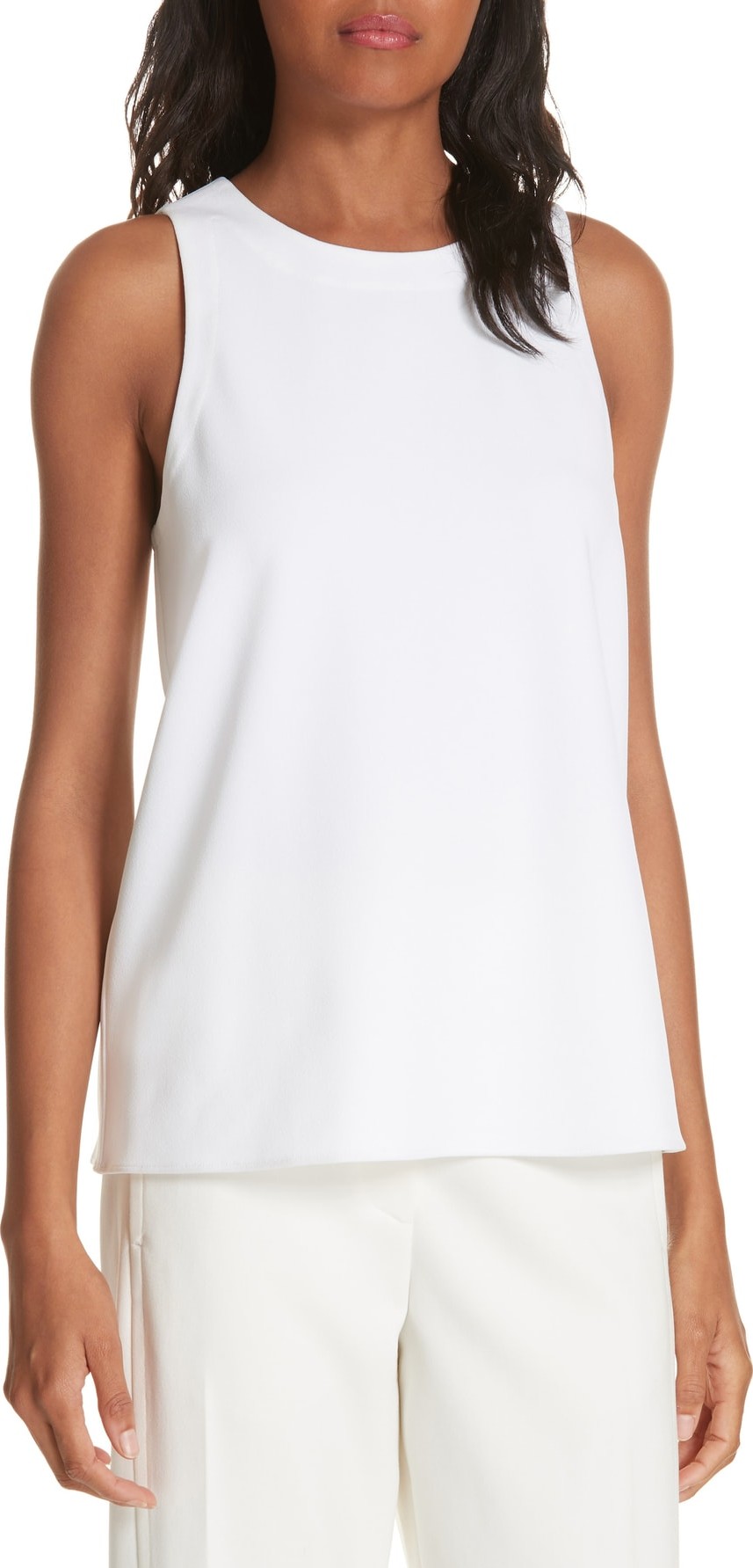 Tibi Structured Crepe Shell