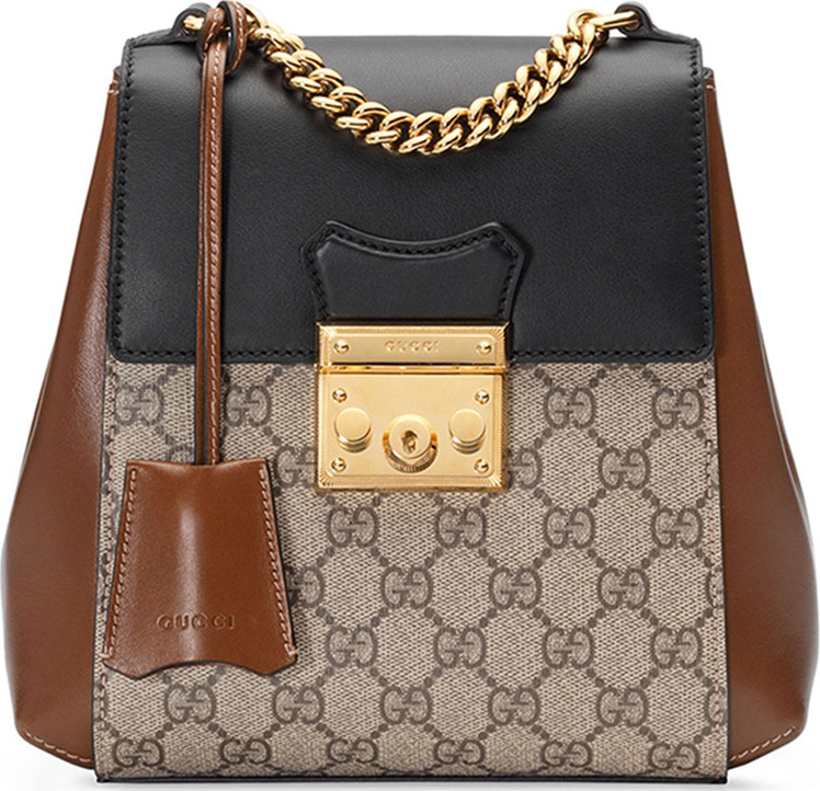 Gucci Padlock GG Supreme Canvas Backpack