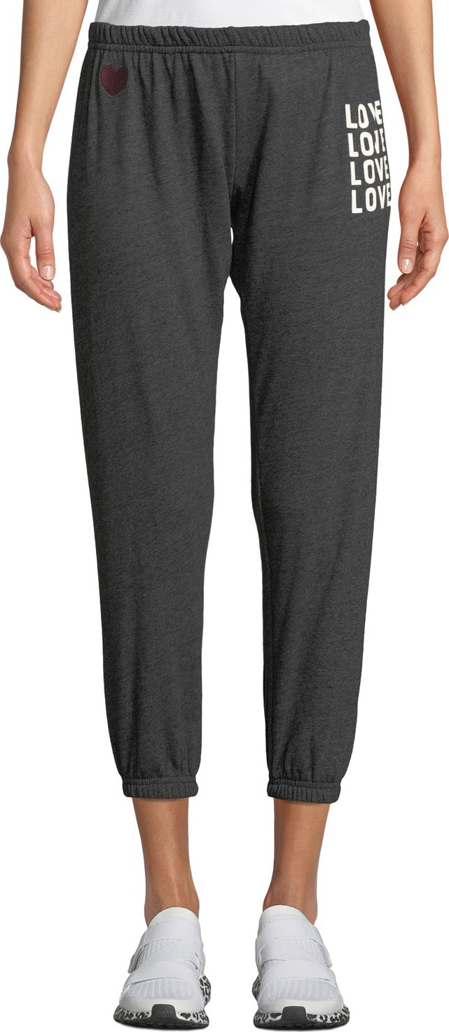 Spiritual Gangster Love Graphic Jogger Sweatpants