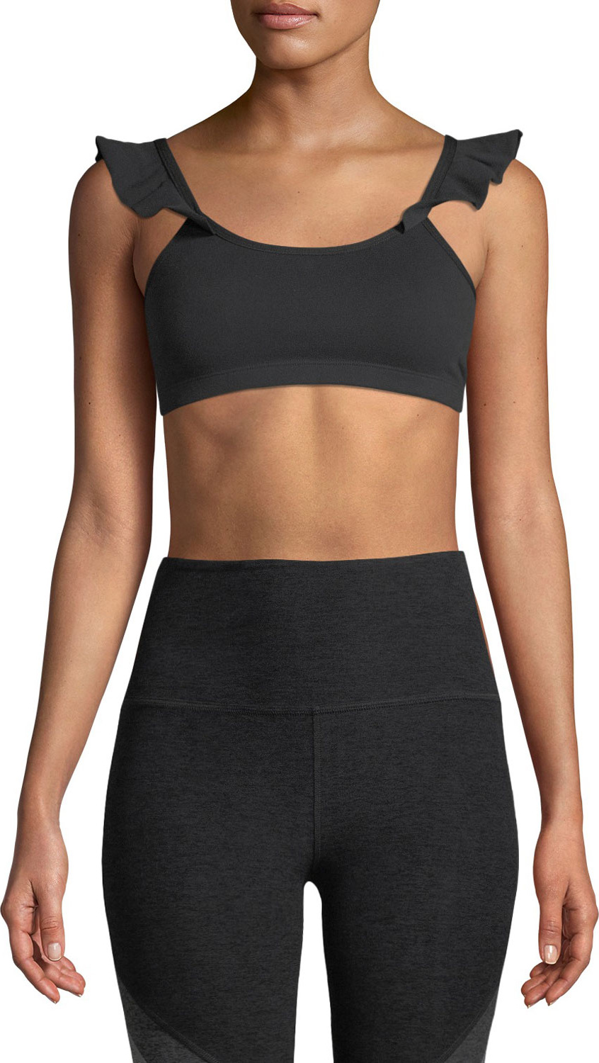 Beyond Yoga Frill Seeker Scoop-Neck Medium-Support Sports Bra