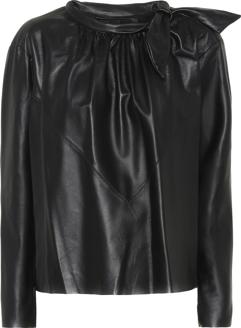 Isabel Marant Chay leather shirt