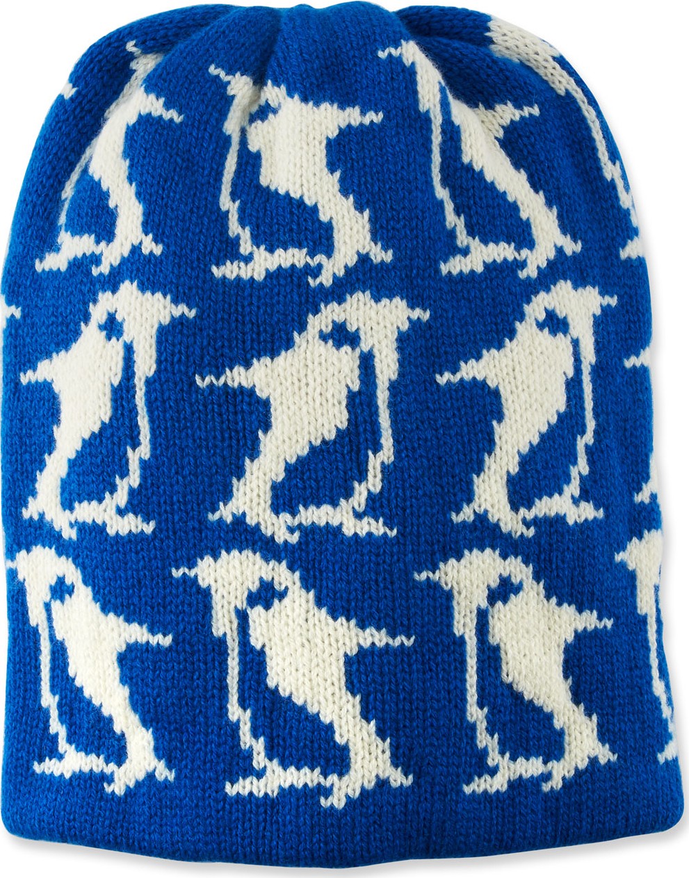 Moncler Wool-Cashmere Penguin-Intarsia Beanie Hat