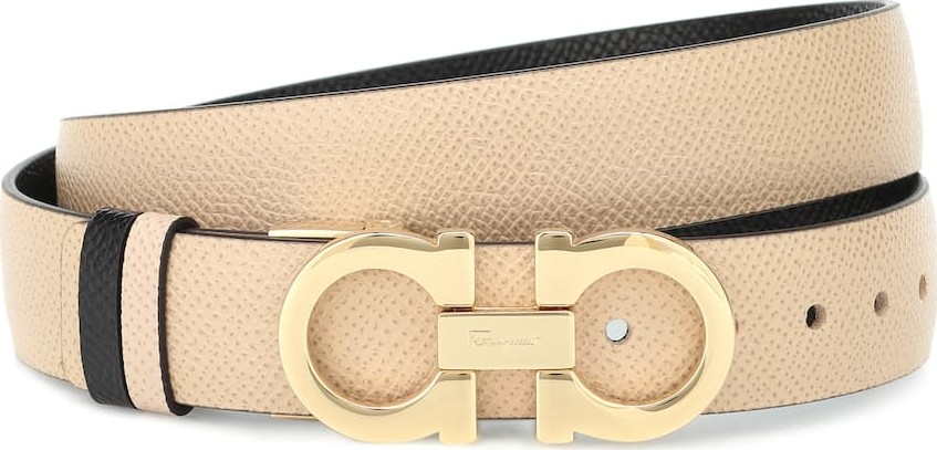 Salvatore Ferragamo Reversible Gancini leather belt