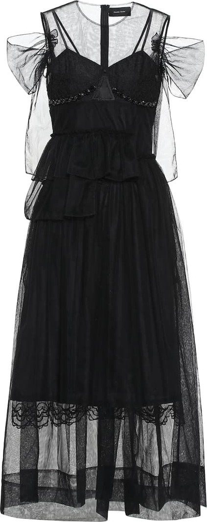 Simone Rocha Tulle midi dress