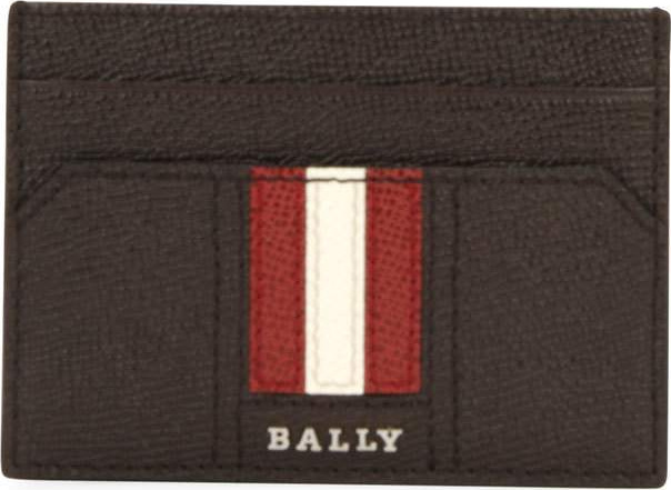 Bally Men's Taclipos Leather Money Clip Card Case