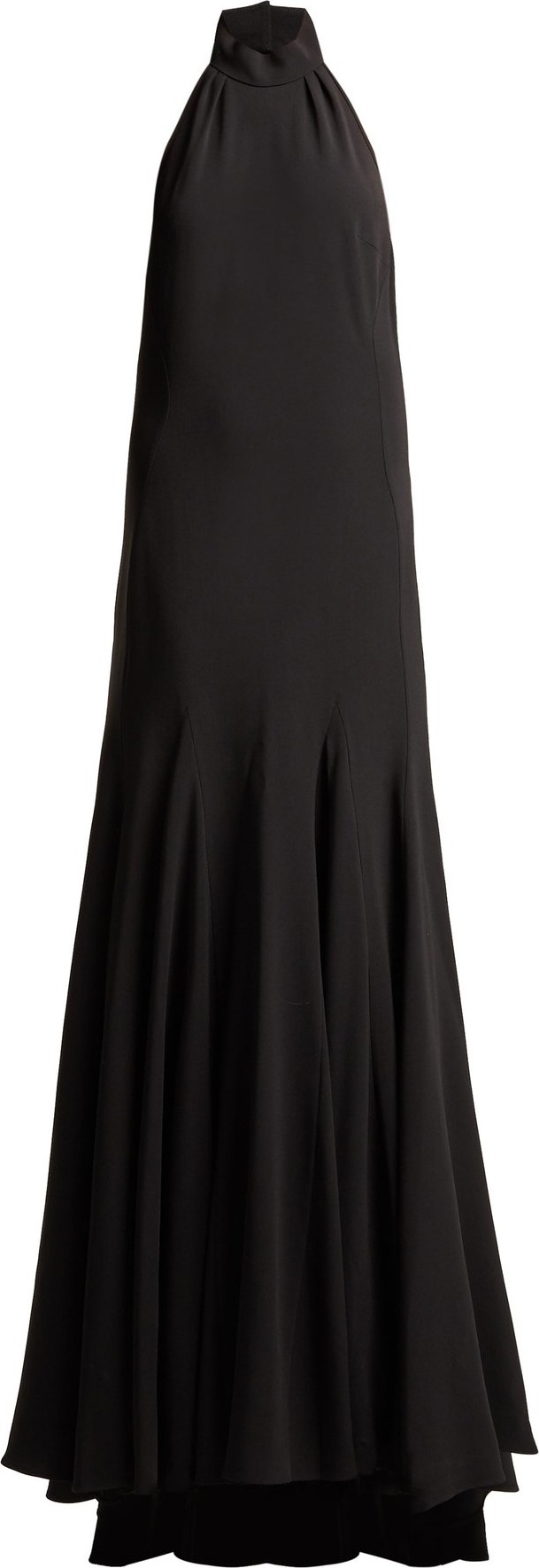 Stella McCartney Meghan halterneck cady gown
