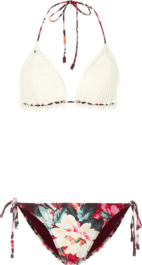 Zimmermann Allia crochet bikini