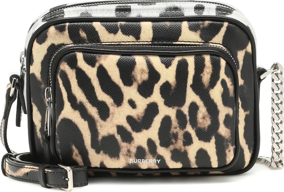 Burberry London England Animal-Print Camera shoulder bag