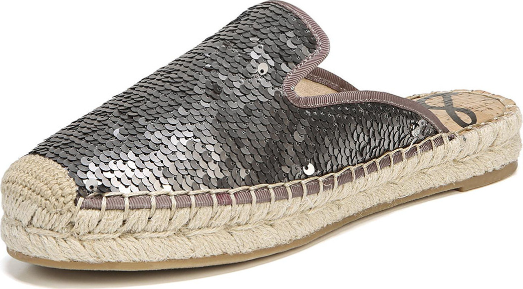 Sam Edelman Kerry Metallic Sequins Espadrille Mule