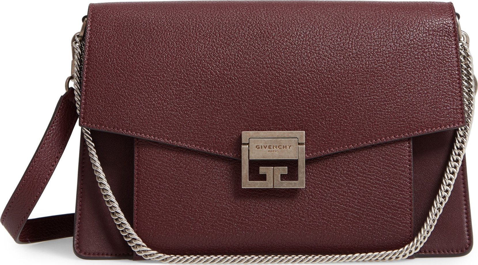 Givenchy GV3 Goatskin Leather Shoulder Bag