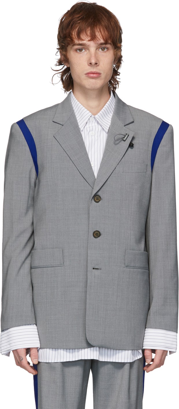 ADER error Grey T-914 Spaceship Jacket