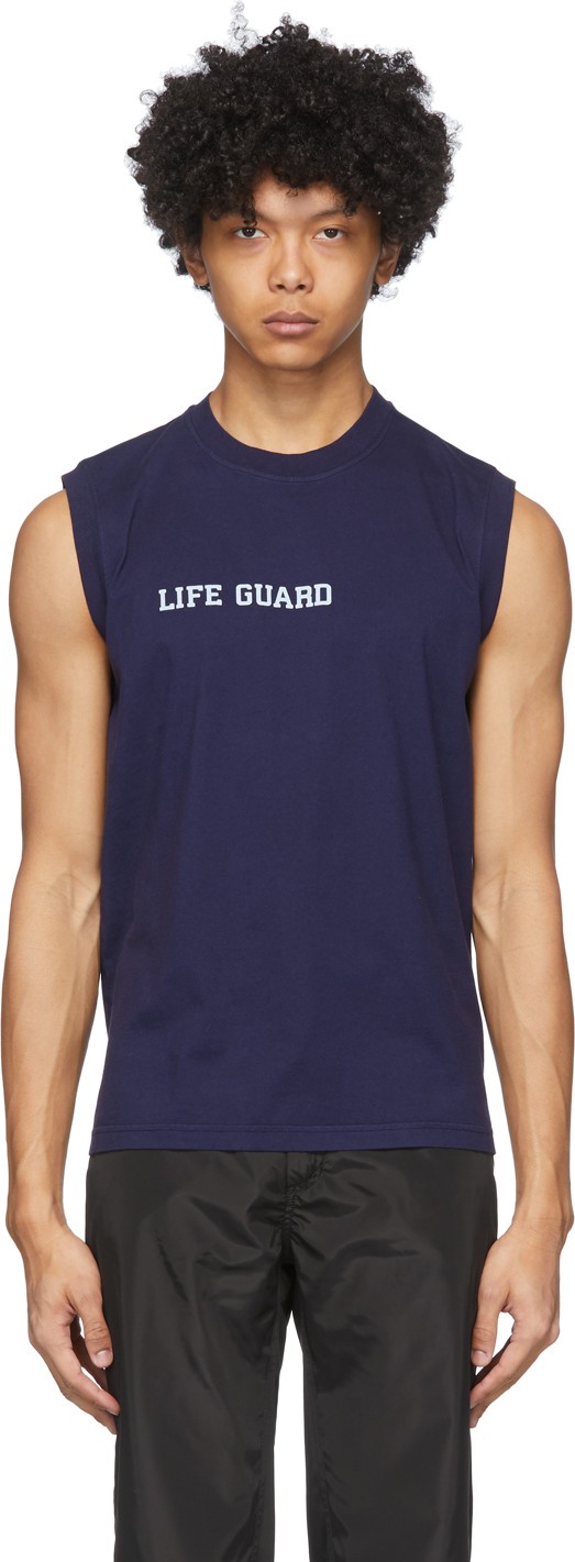 Botter Navy 'Life Guard' Tank Top