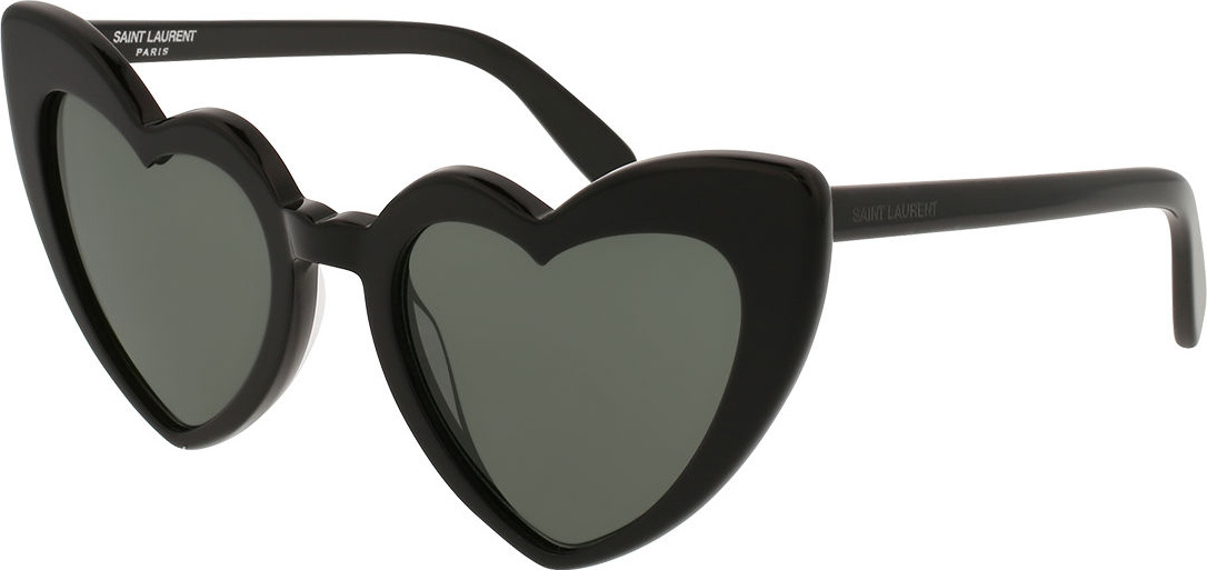 Saint Laurent Lou Lou Oversized Heart Sunglasses