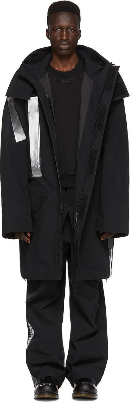 Raf Simons Black Templa Edition Oversized Shell Ski Jacket