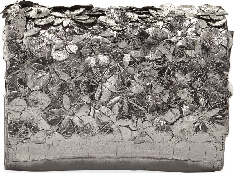 Nancy Gonzalez Carrie Crocodile Clutch Bag