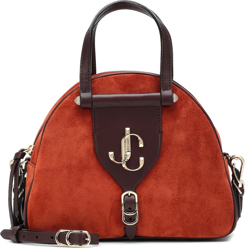 Jimmy Choo Varenne suede shoulder bag