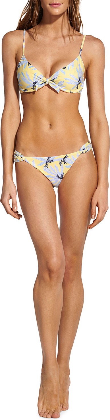ViX Swimwear Lily Printed Underwire Bikini Top