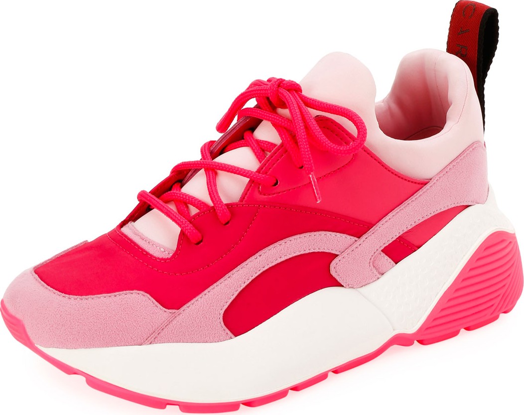 Stella McCartney Eclypse Colorblock Chunky Sneakers