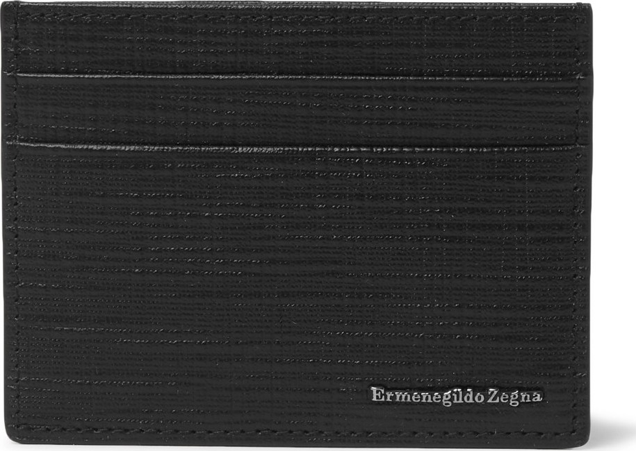 Ermenegildo Zegna Textured-Leather Cardholder