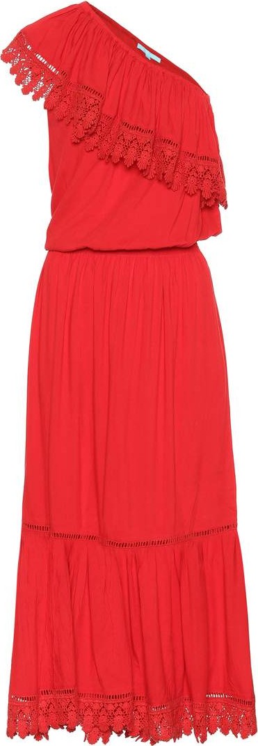 Melissa Odabash Jo one-shoulder midi dress
