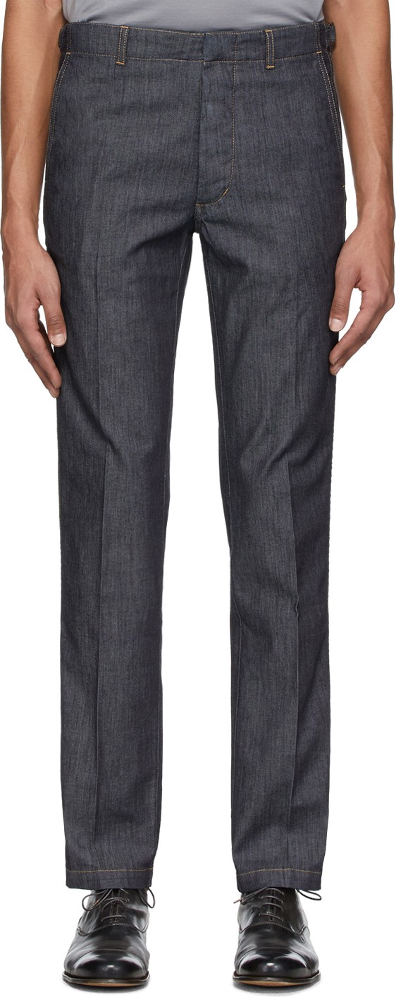 Brioni Navy Circeo Jeans