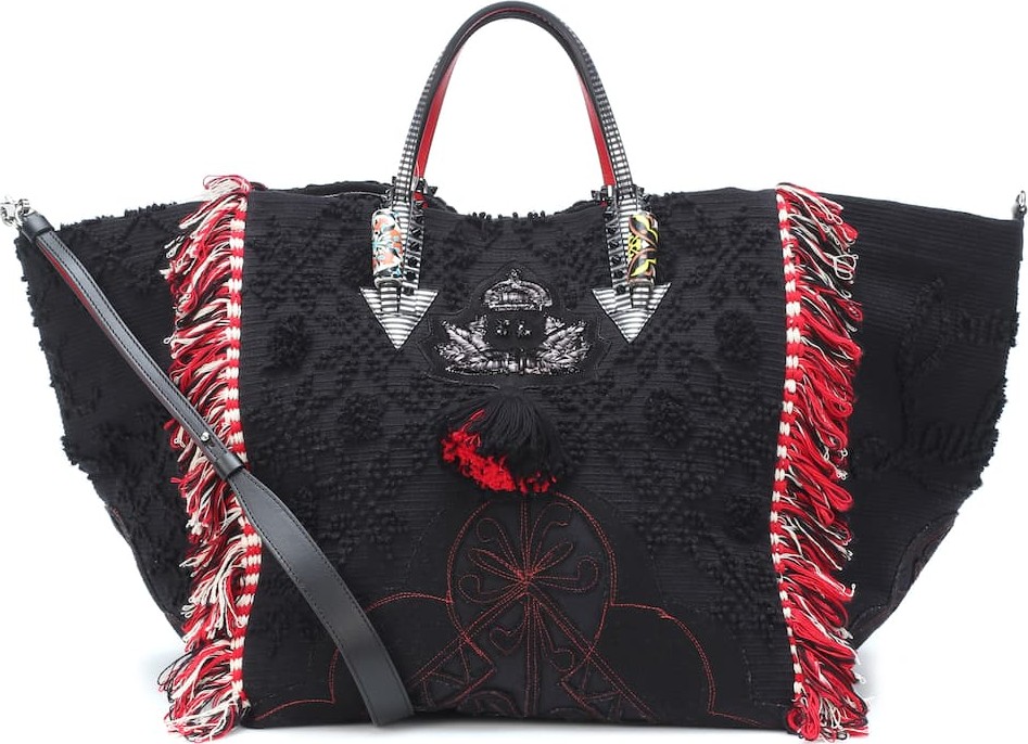 Christian Louboutin PORTUGABA embellished tote
