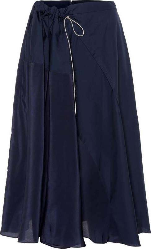 Roksanda Misha cotton and silk skirt