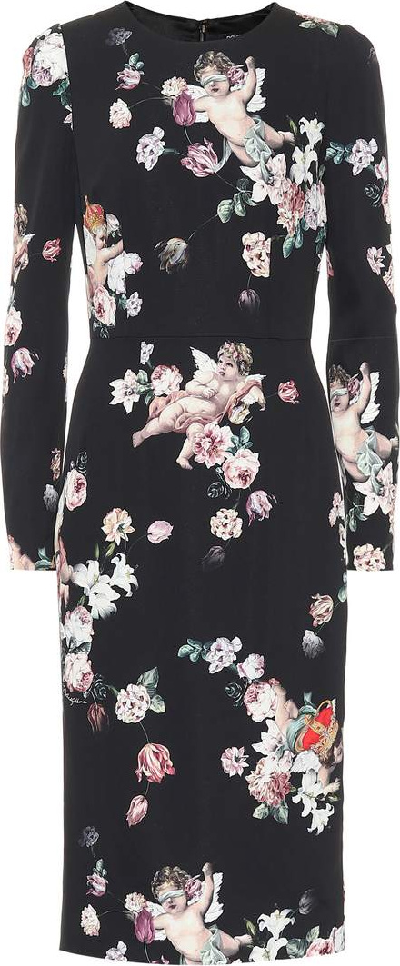 Dolce & Gabbana Printed midi dress