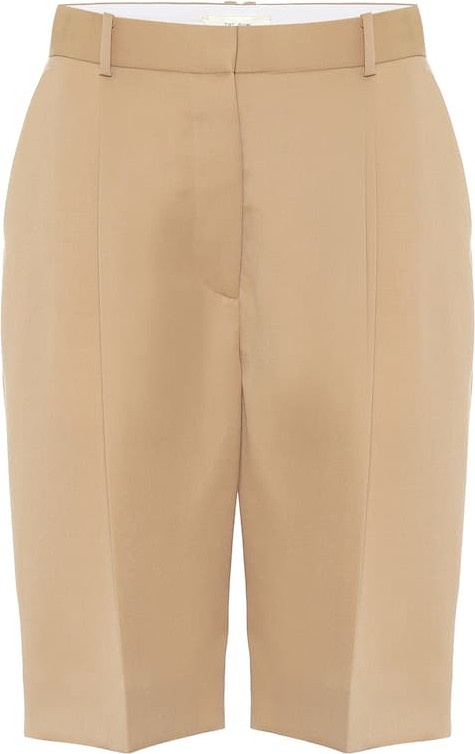THE ROW Marco wool Bermuda shorts