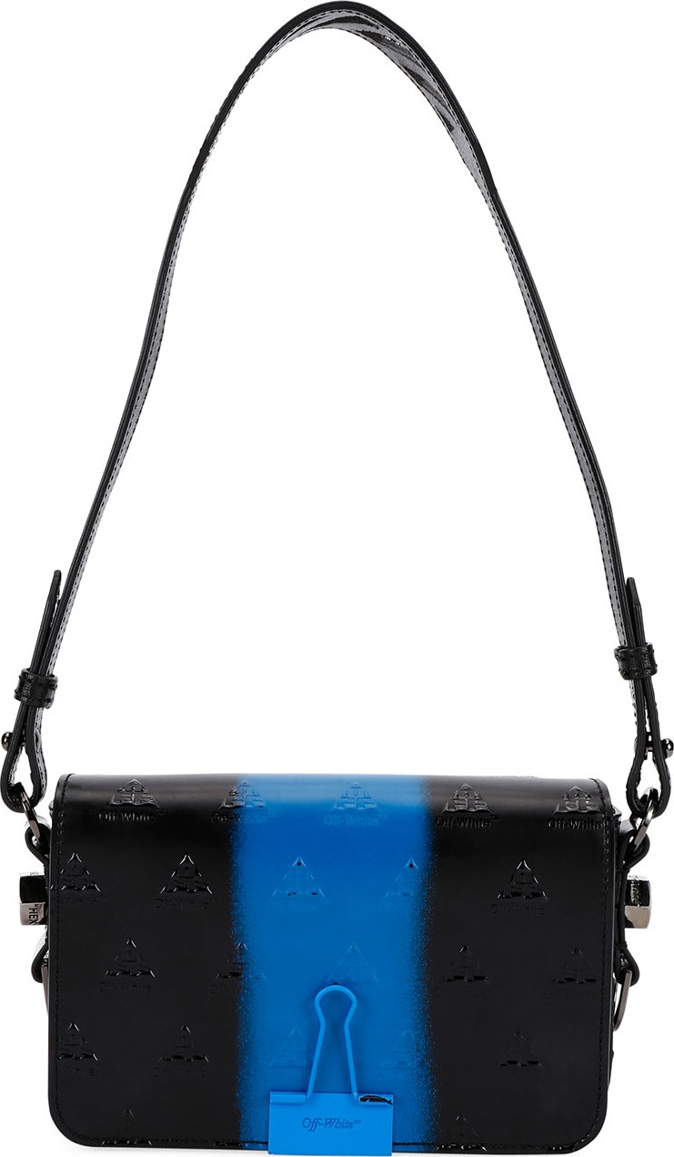 Off White Spray Monogram Mini Shoulder Bag