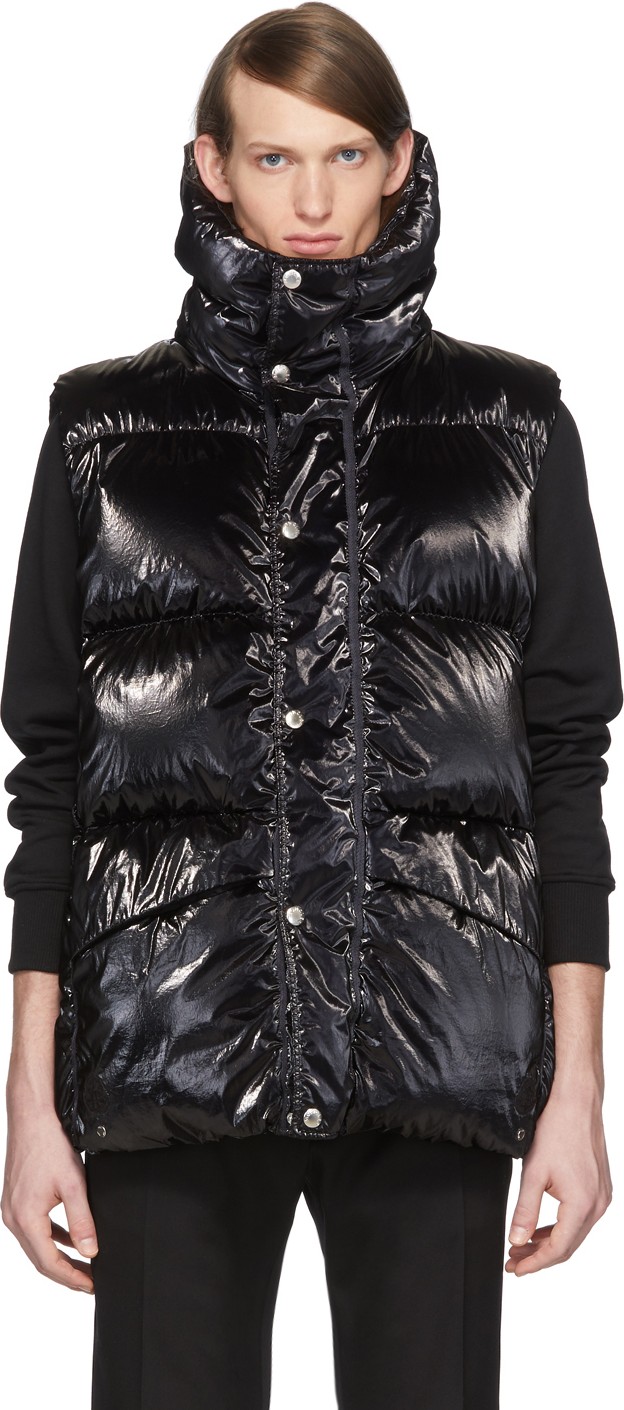 Moncler Genius 6 Moncler 1017 ALYX 9SM Black Down Kuiper Vest