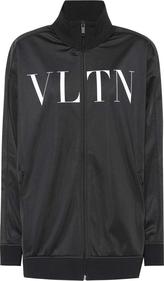 Valentino Printed jersey track jacket