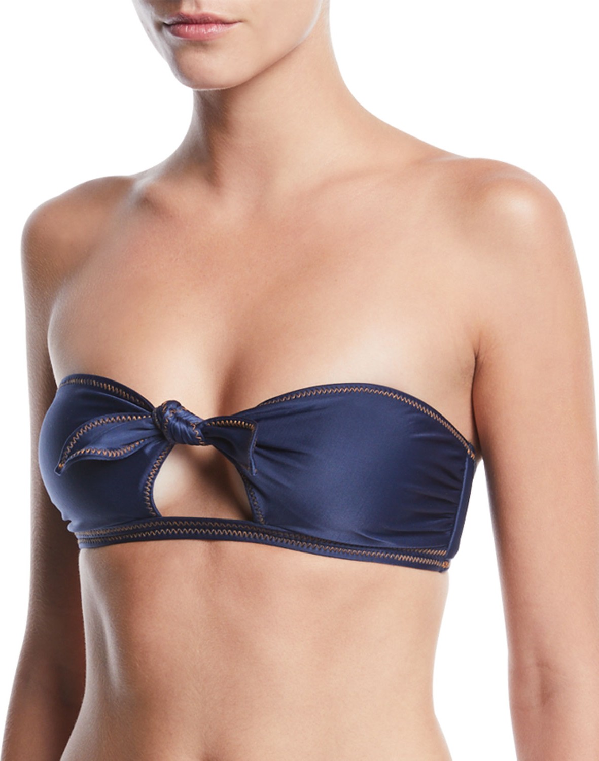 ViX Swimwear Cutout Bandeau Bikini Top (Available in D Cup)