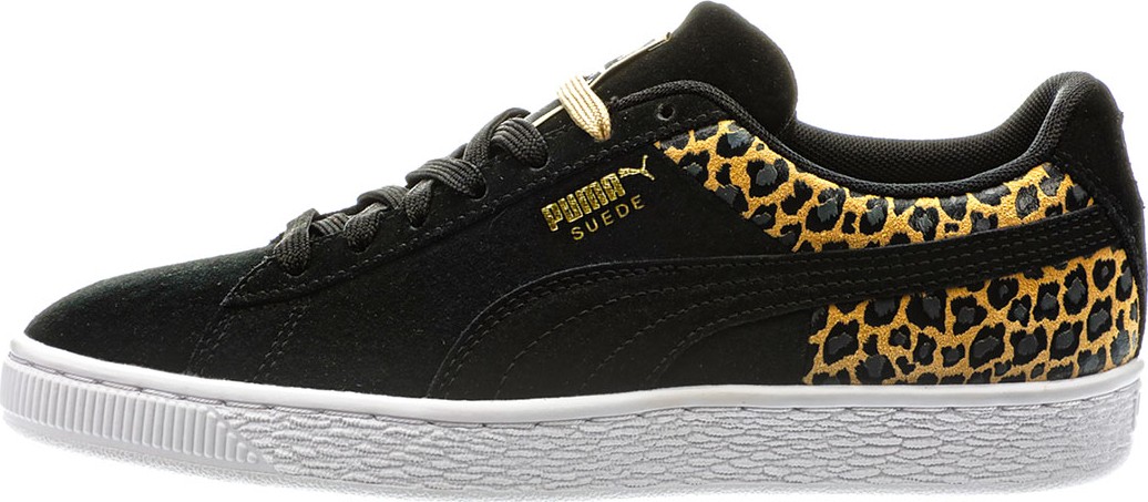 PUMA Wild Leopard Suede Sneakers