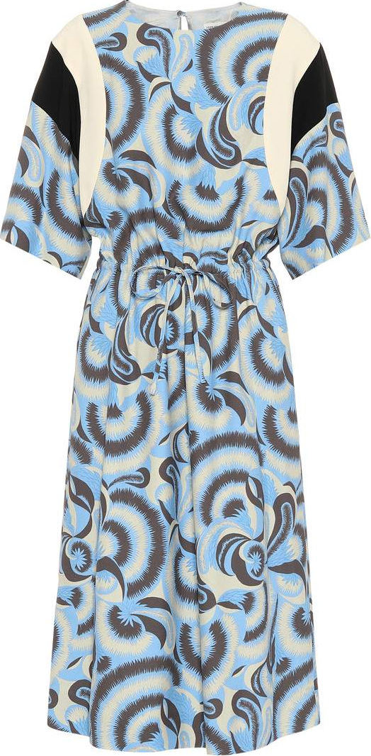 Dries Van Noten Printed midi dress