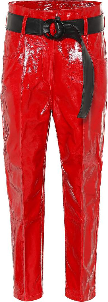 Petar Petrov Hollis patent leather pants