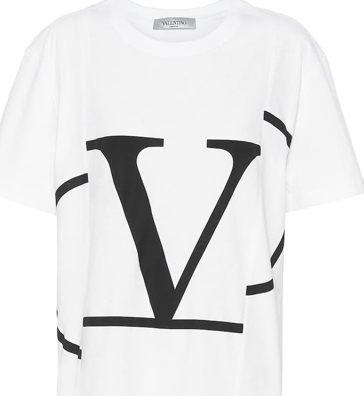 Valentino Printed cotton T-shirt