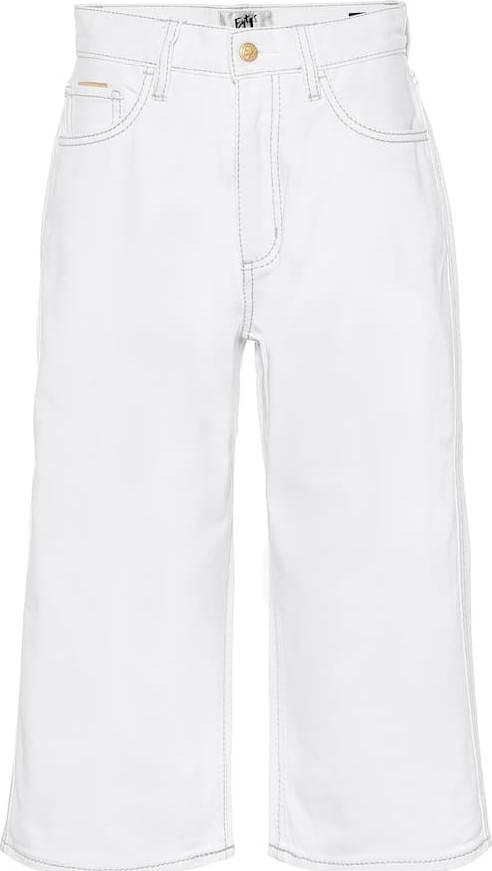 Eytys Boyle Twill high-rise wide-leg jeans