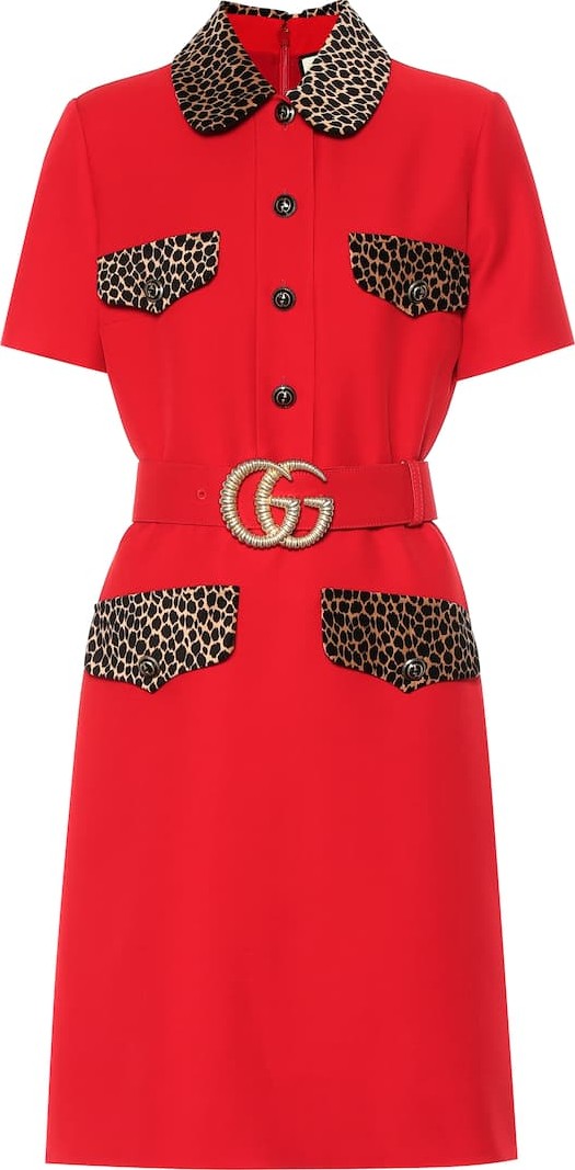 Gucci Wool and silk dress
