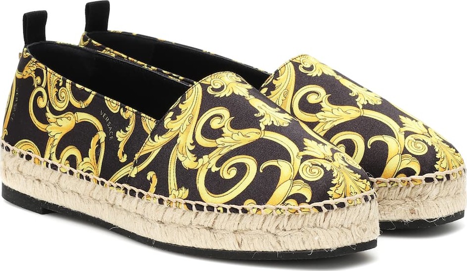 Versace Printed espadrilles