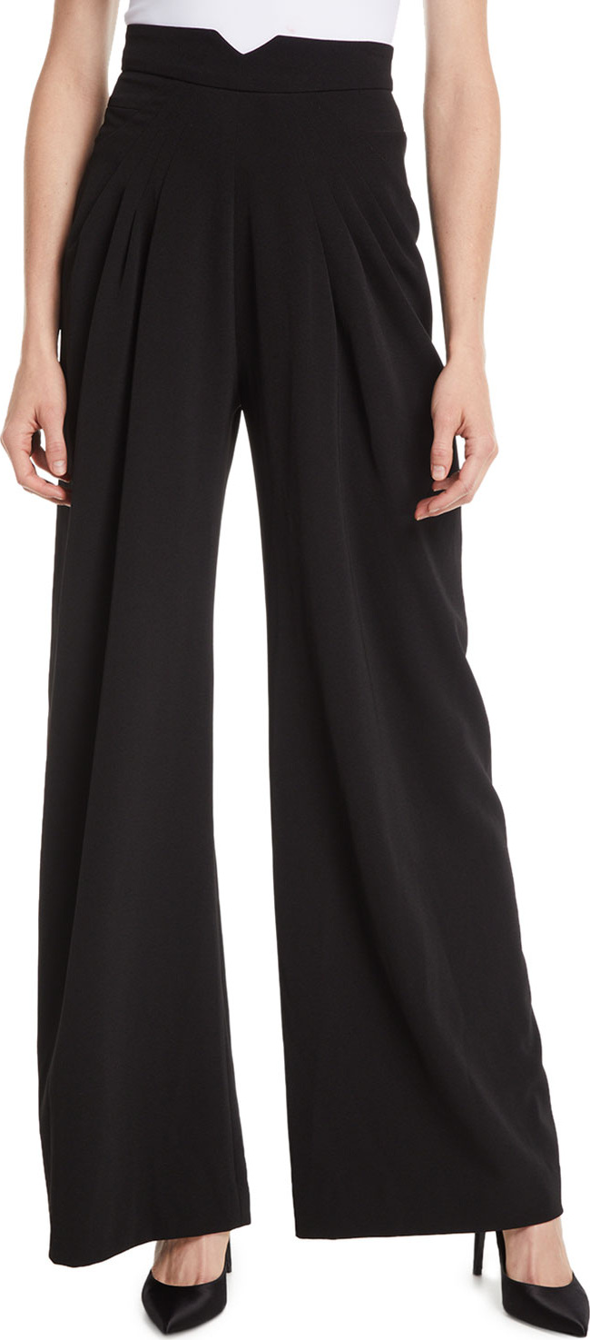 ZAC Zac Posen Carla Wide-Leg Trousers
