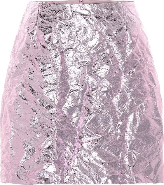Sies Marjan Desiree metallic miniskirt