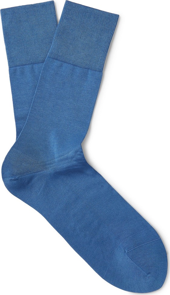 Falke Tiago Stretch Cotton-Blend Socks