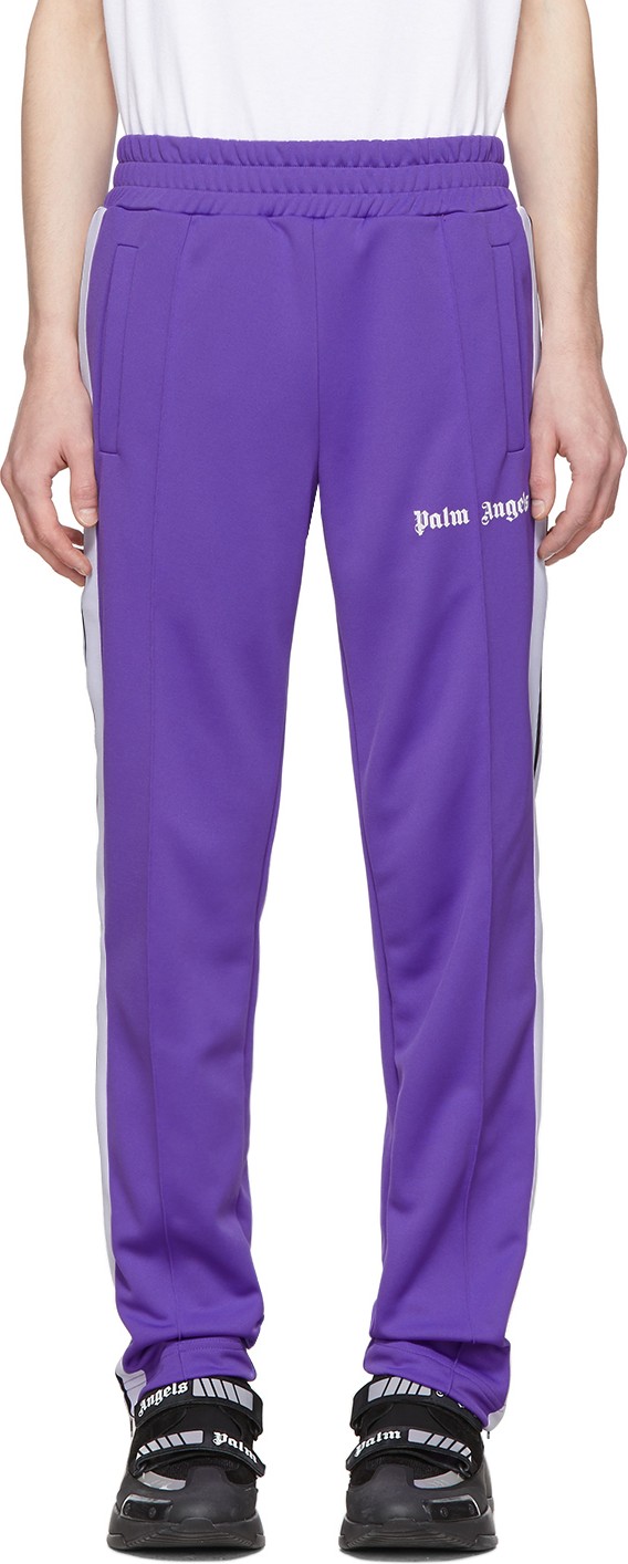 Palm Angels Purple Classic Track Pants