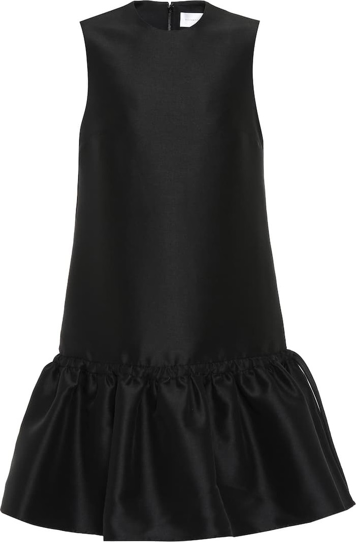 VICTORIA, VICTORIA BECKHAM Twill minidress