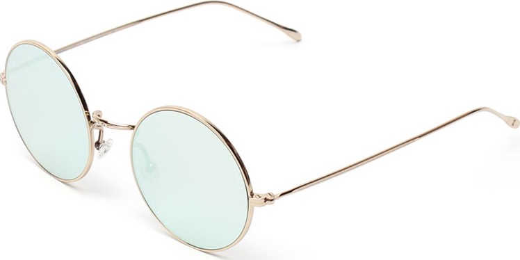 Illesteva Portocervo Round Sunglasses