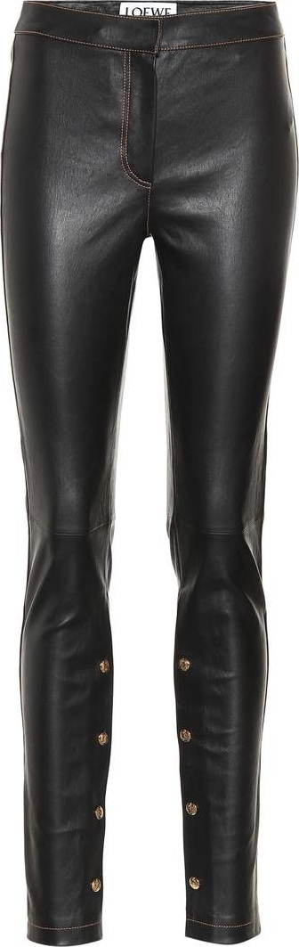 LOEWE Stretch leather pants