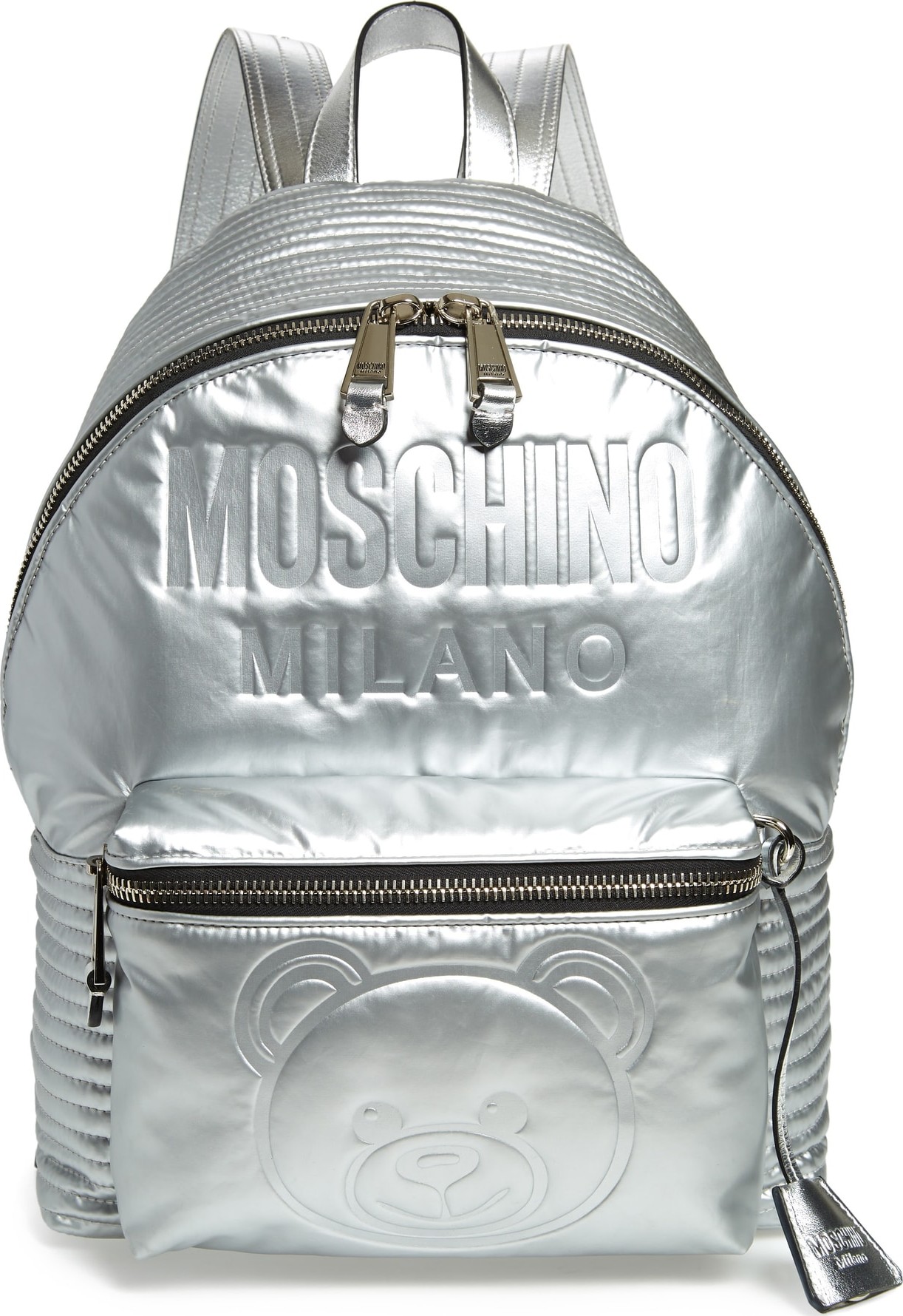 Moschino Embossed Teddy Bear Backpack