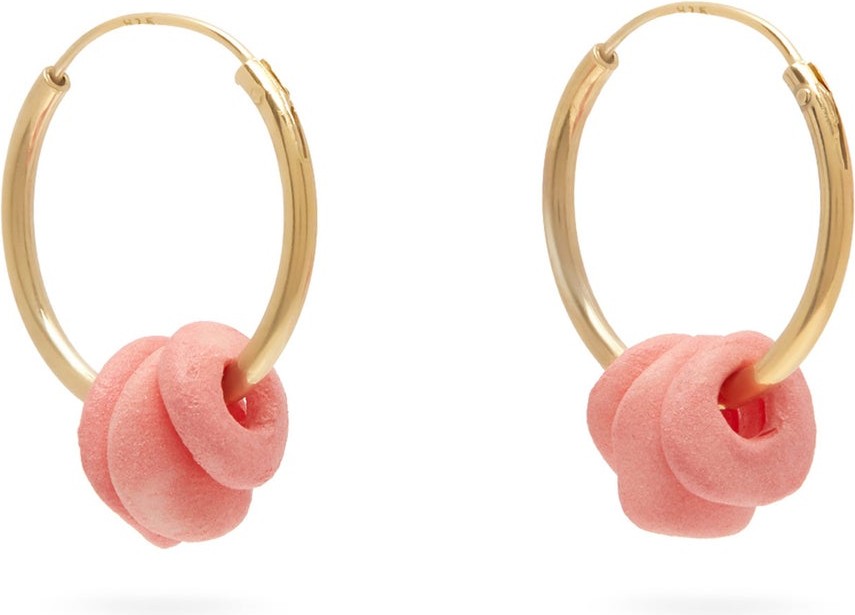 Completedworks The Remains of a Dream gold-vermeil earrings